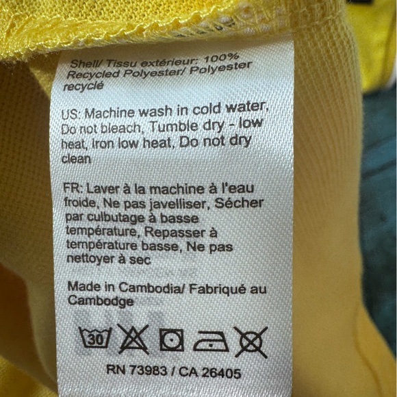 Helly Hansen Yellow Women's Polo Shirt Size 2XL Collared - Picture 8 of 9